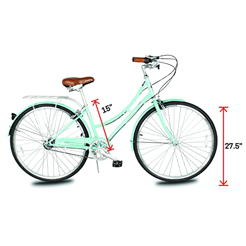 Hybrid City Bike Shimano Nexus 3/7-Speed Steel Frame