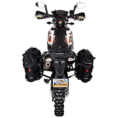 Tusk Pilot Pannier Bags with Bottle Holders