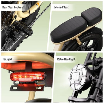 1500W Peak 20" Fat Tire All-Terrain Electric Bike