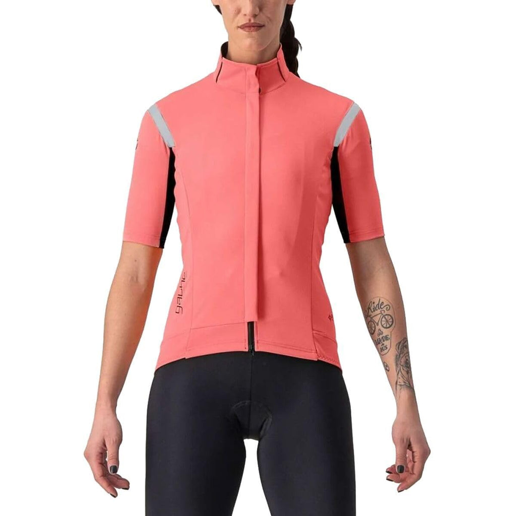 CASTELLI, Gabba RoS Jersey - Women's, Mineral Red/Silver Reflex, S