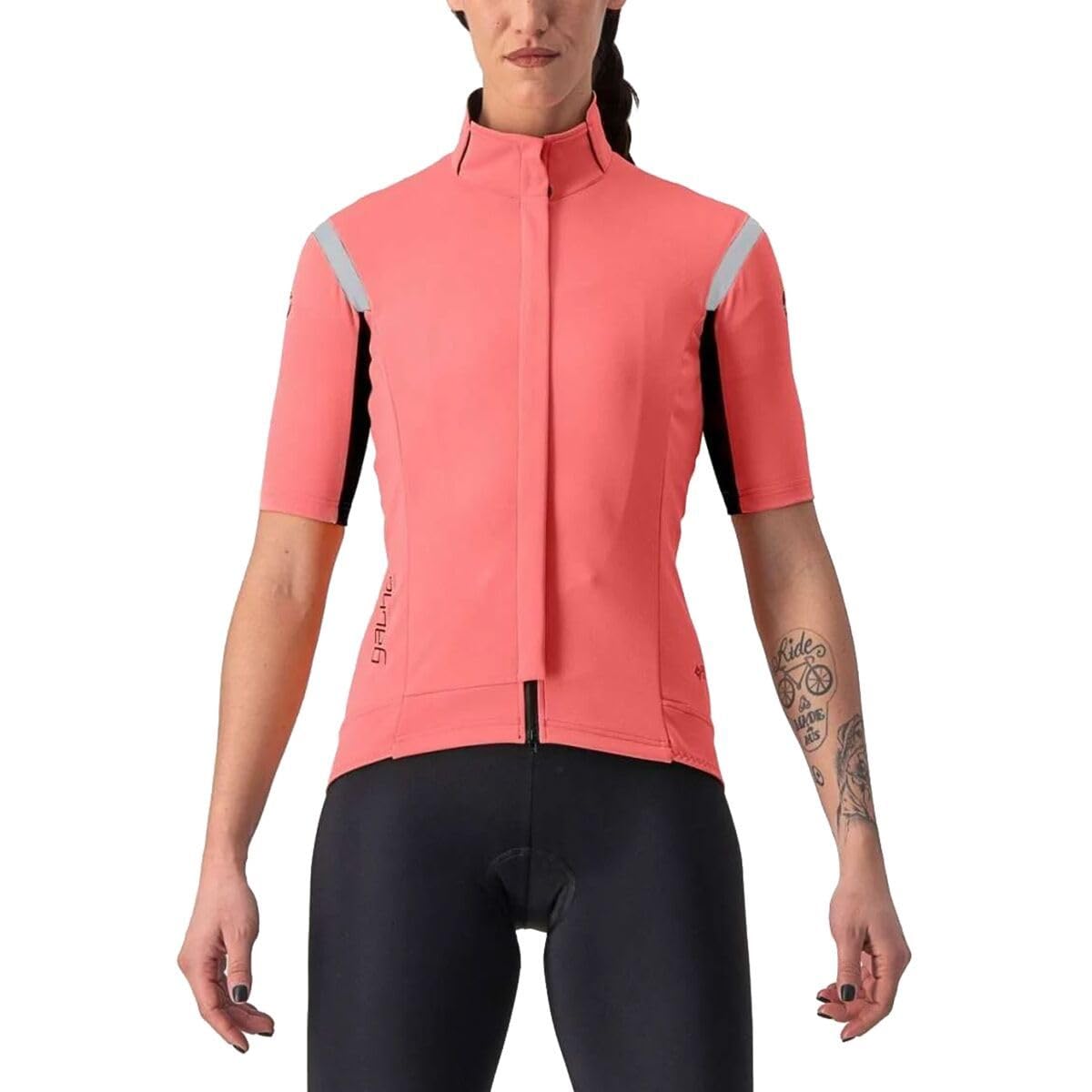 CASTELLI, Gabba RoS Jersey - Women's, Mineral Red/Silver Reflex, S