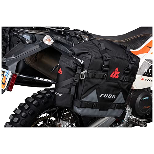 Tusk Pilot Pannier Bags with Bottle Holders