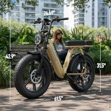 1500W Peak 20" Fat Tire All-Terrain Electric Bike