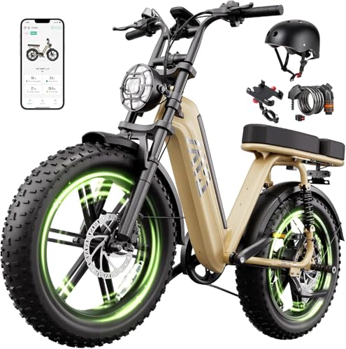 1500W Peak 20" Fat Tire All-Terrain Electric Bike