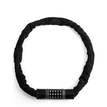 Anti-Theft Chain Bike Lock Steel Combination Lock 1.45M