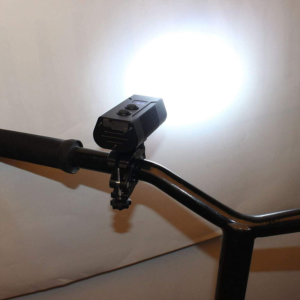 USB Rechargeable Bike Light High Lumens 2 LED 7 Modes