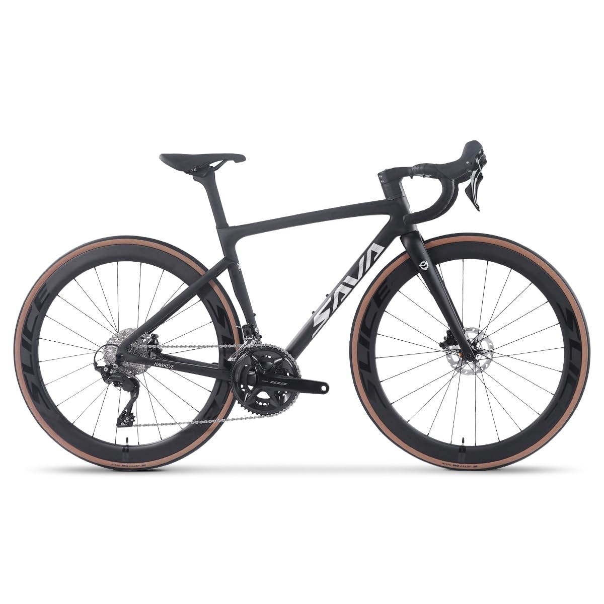 Carbon Road Bike Shimano 105 R7120 24-Speed Hydraulic Disc Brake