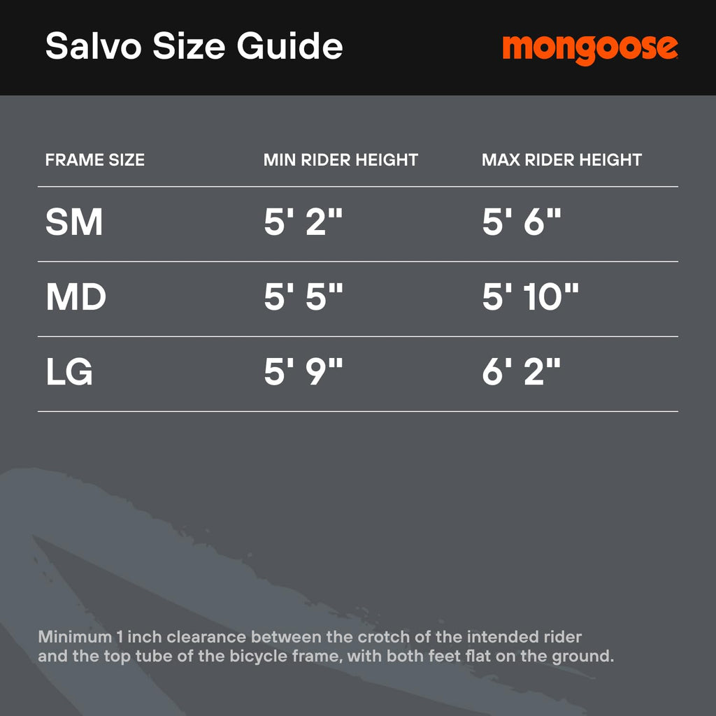 Mongoose Salvo Mountain Bikes