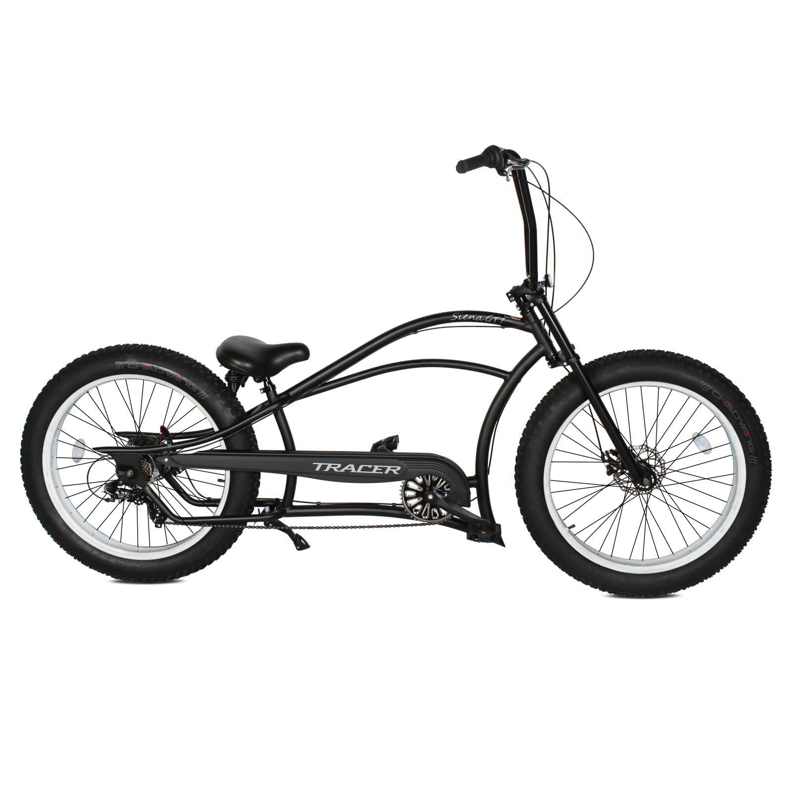 Stretch Beach Cruiser Bike 1/3/7-Speed Fat Tires