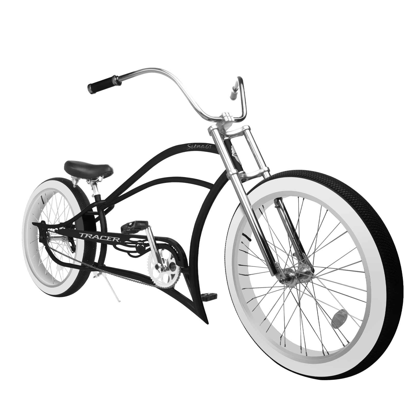Stretch Beach Cruiser Bike 1/3/7-Speed Fat Tires