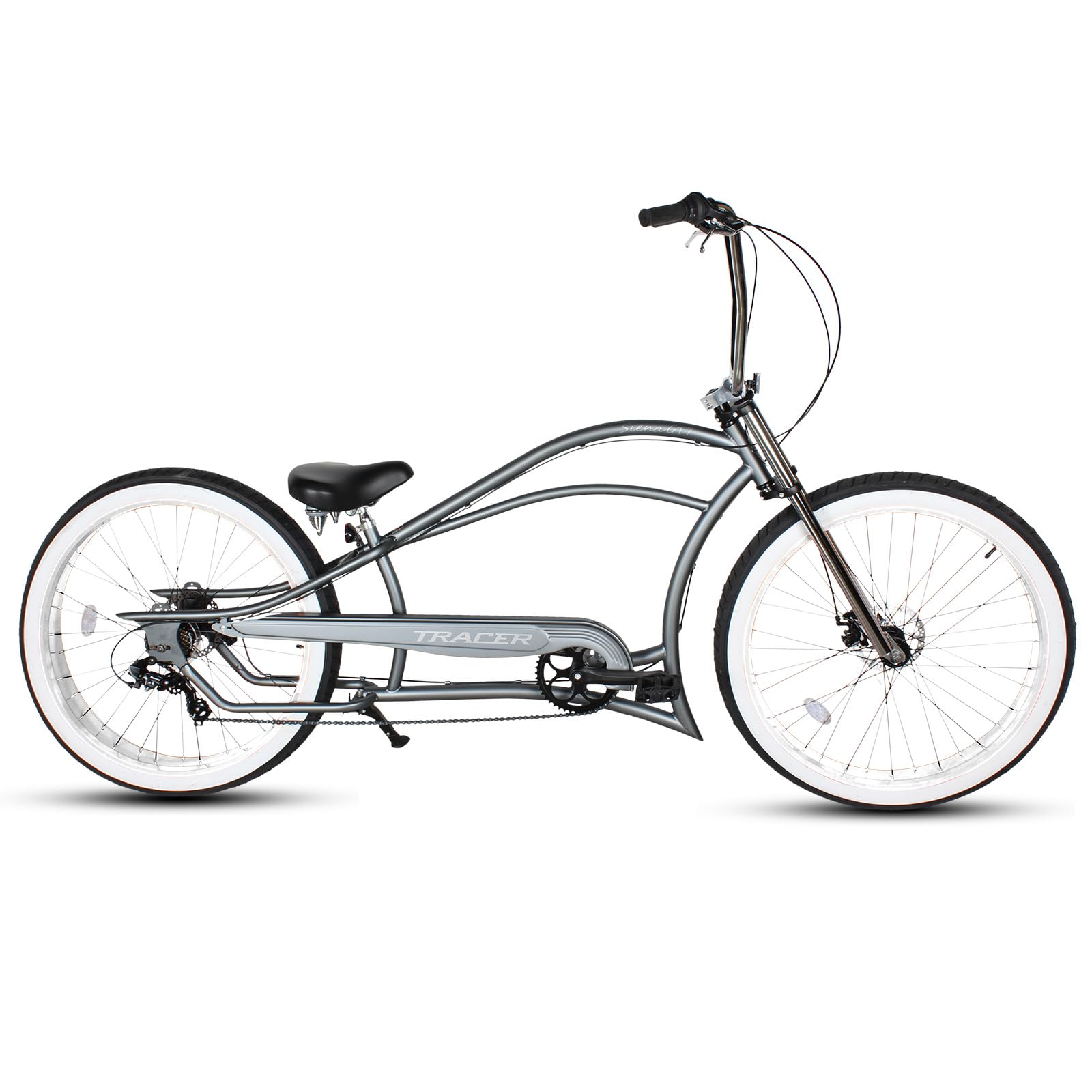 Stretch Beach Cruiser Bike 1/3/7-Speed Fat Tires