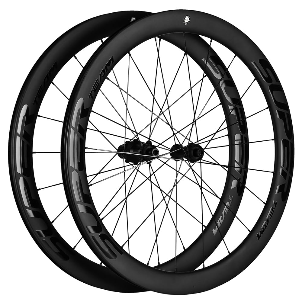 Carbon Road Bike Wheelset 50mm Tubeless Disc Brake Wheels