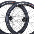 29er Fat Bike Wheelset with 29x2.4 Tires Thru Axle Pair