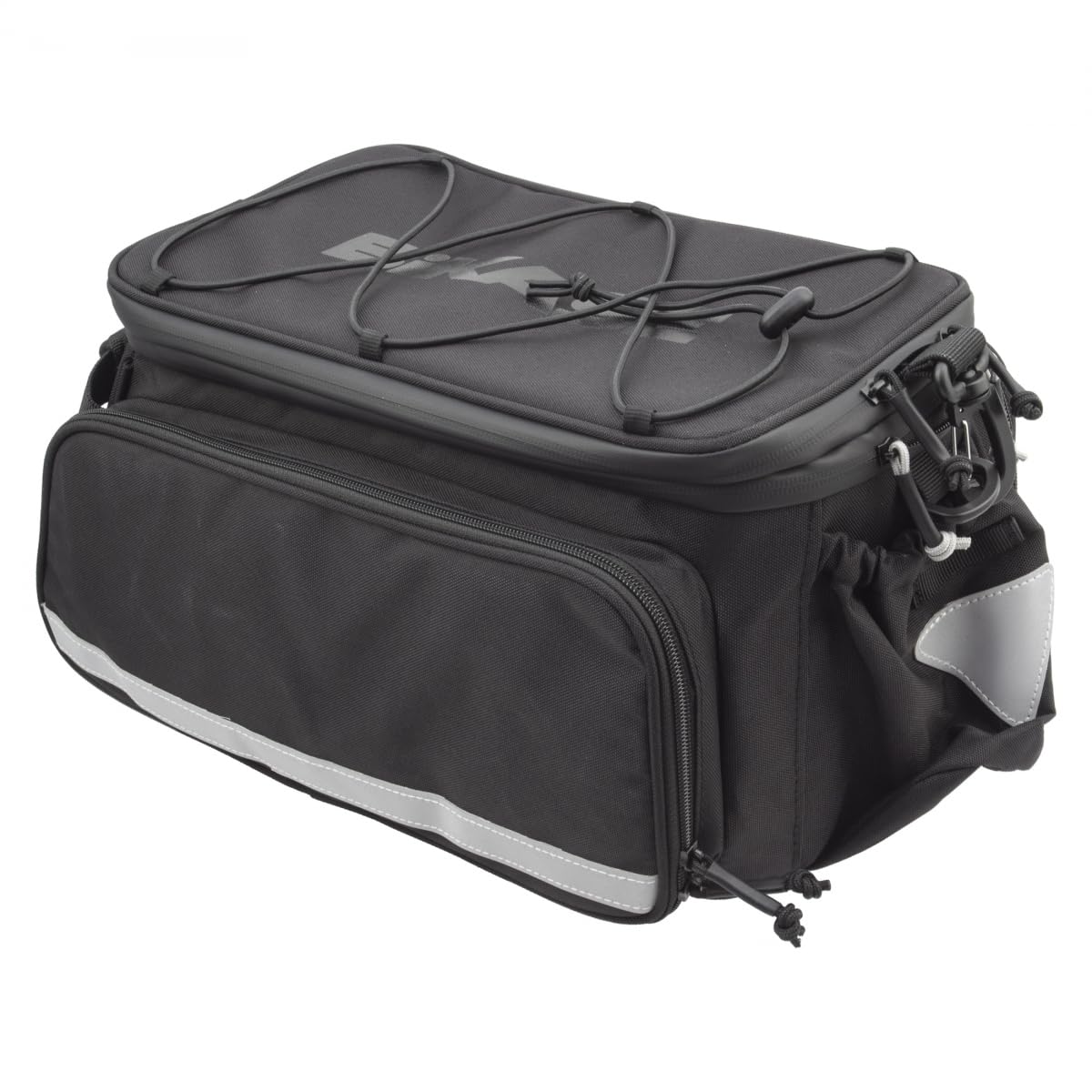 Expandable Rear Bike Rack Bag with Panniers Waterproof Trunk Bag