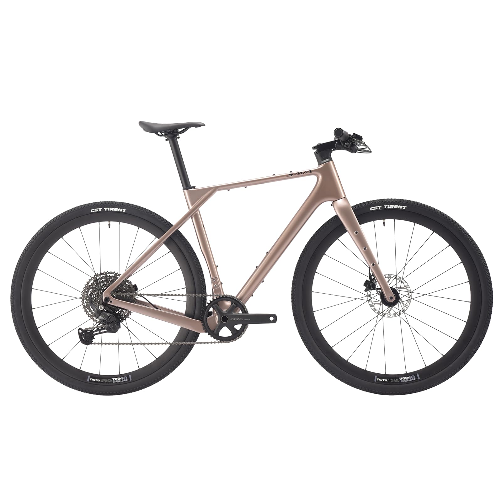 T800 Carbon Gravel Bike Shimano U6000 11-Speed Hydraulic Disc Brake