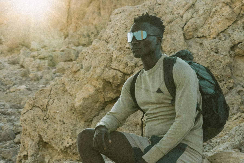 Armless Sunglasses Adjustable Cord UV Protection Sports Sunglasses