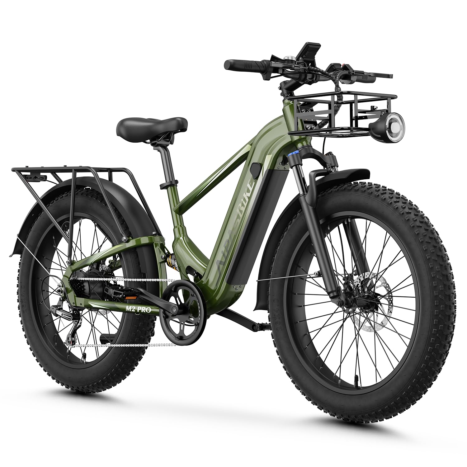 Electric Mountain Bike 1800W Motor 26x4.0 Fat Tires