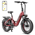 Foldable Electric Bike 1200W Motor 20x4.0 Fat Tires Hydraulic Brakes