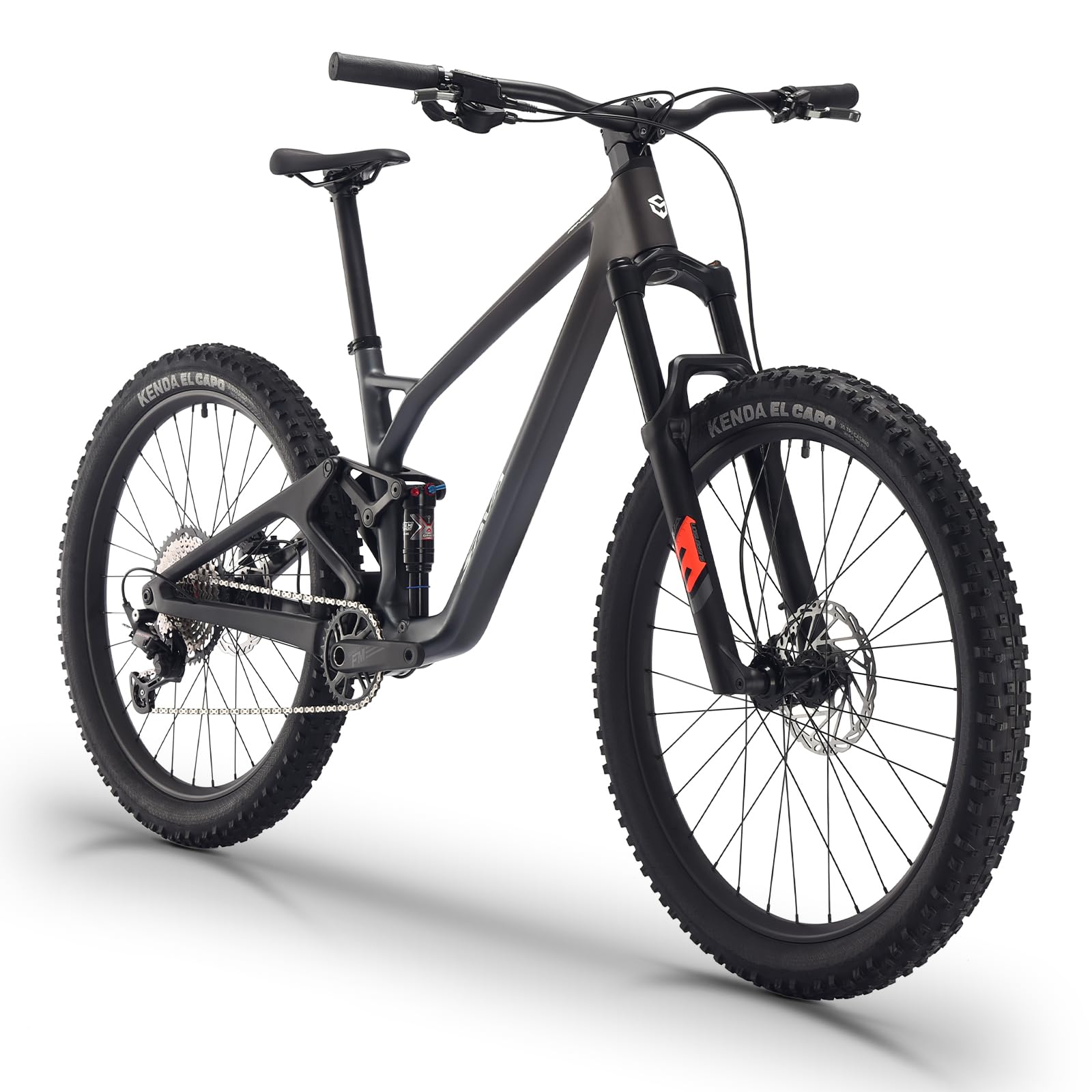 Titan 612 Carbon Fiber Soft Tail Mountain Bike