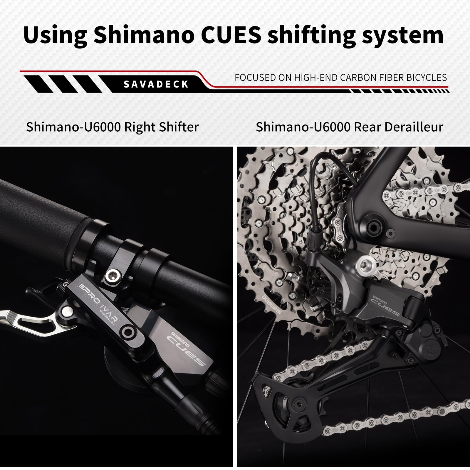 T800 Carbon Gravel Bike Shimano U6000 11-Speed Hydraulic Disc Brake