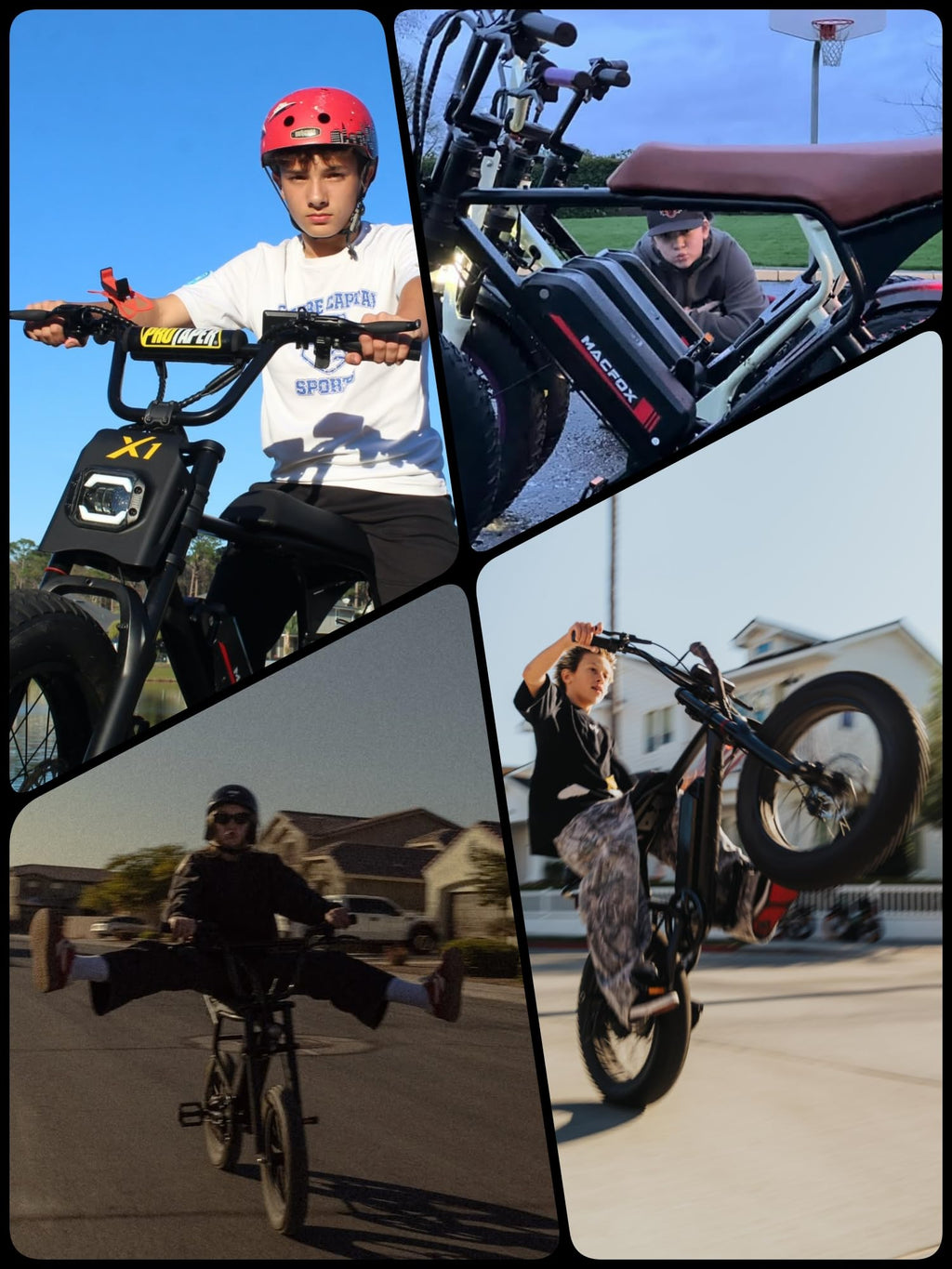 Electric Bike 750W Motor 20x4 Fat Tires Class 2