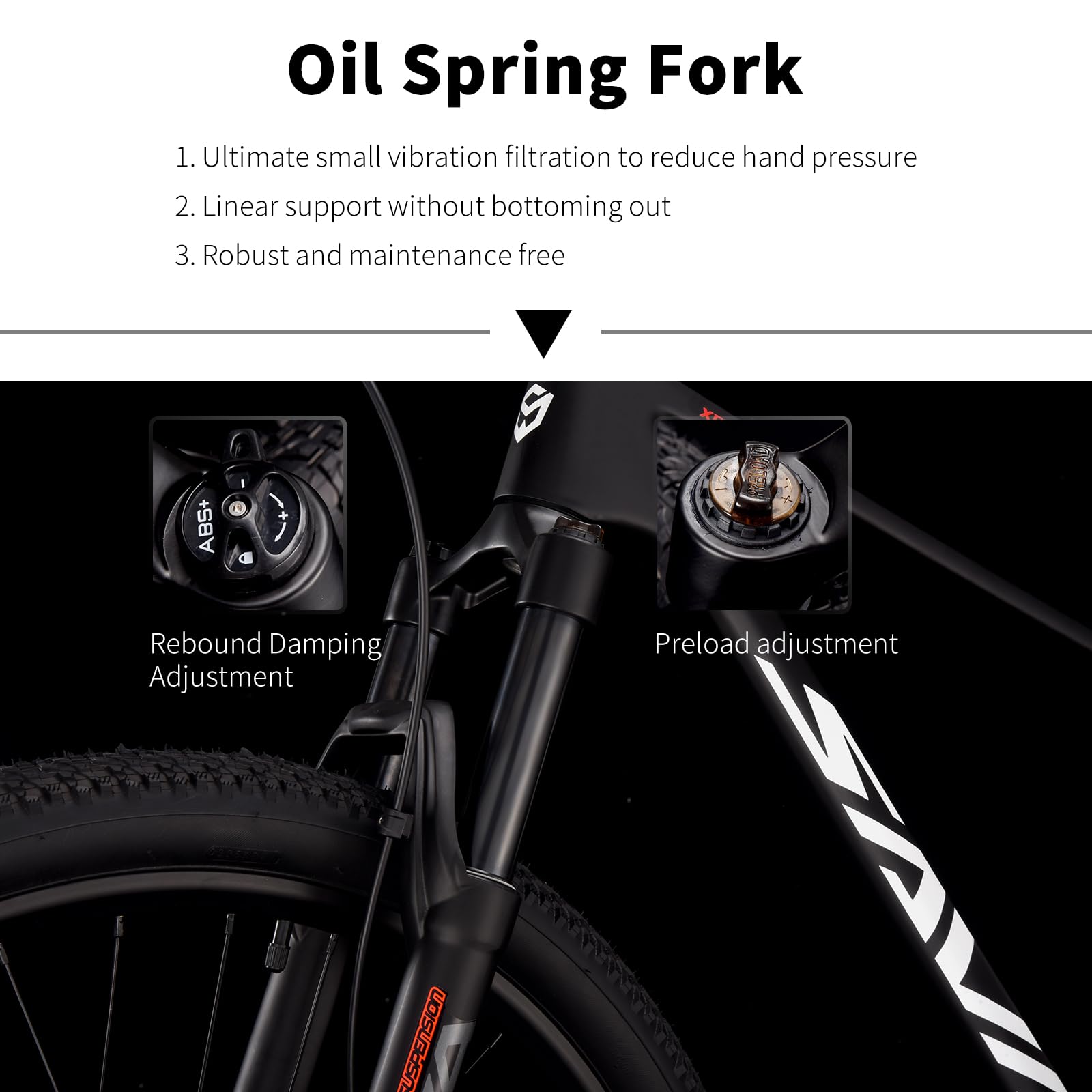 Carbon Fiber MTB Bike Shimano U6000 10-Speed Hydraulic Disc Brake