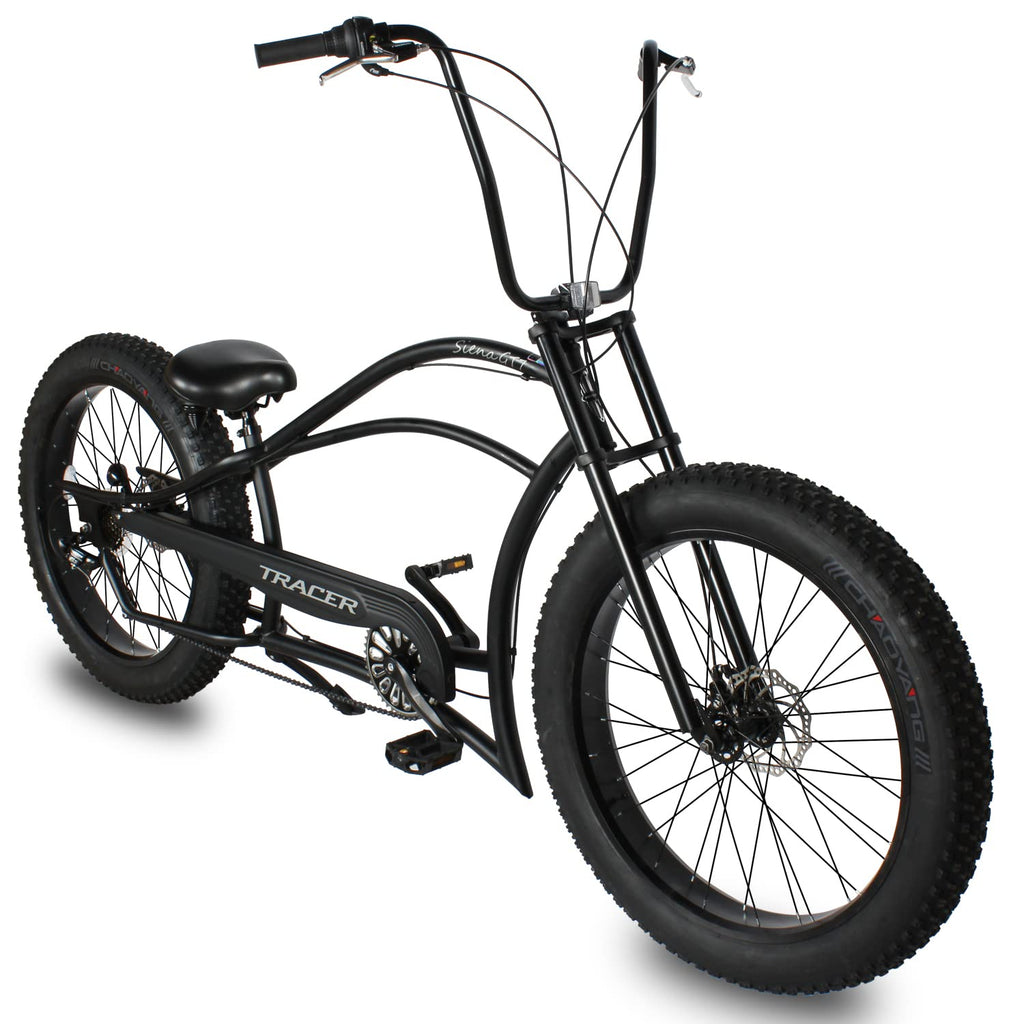 Stretch Beach Cruiser Bike 1/3/7-Speed Fat Tires