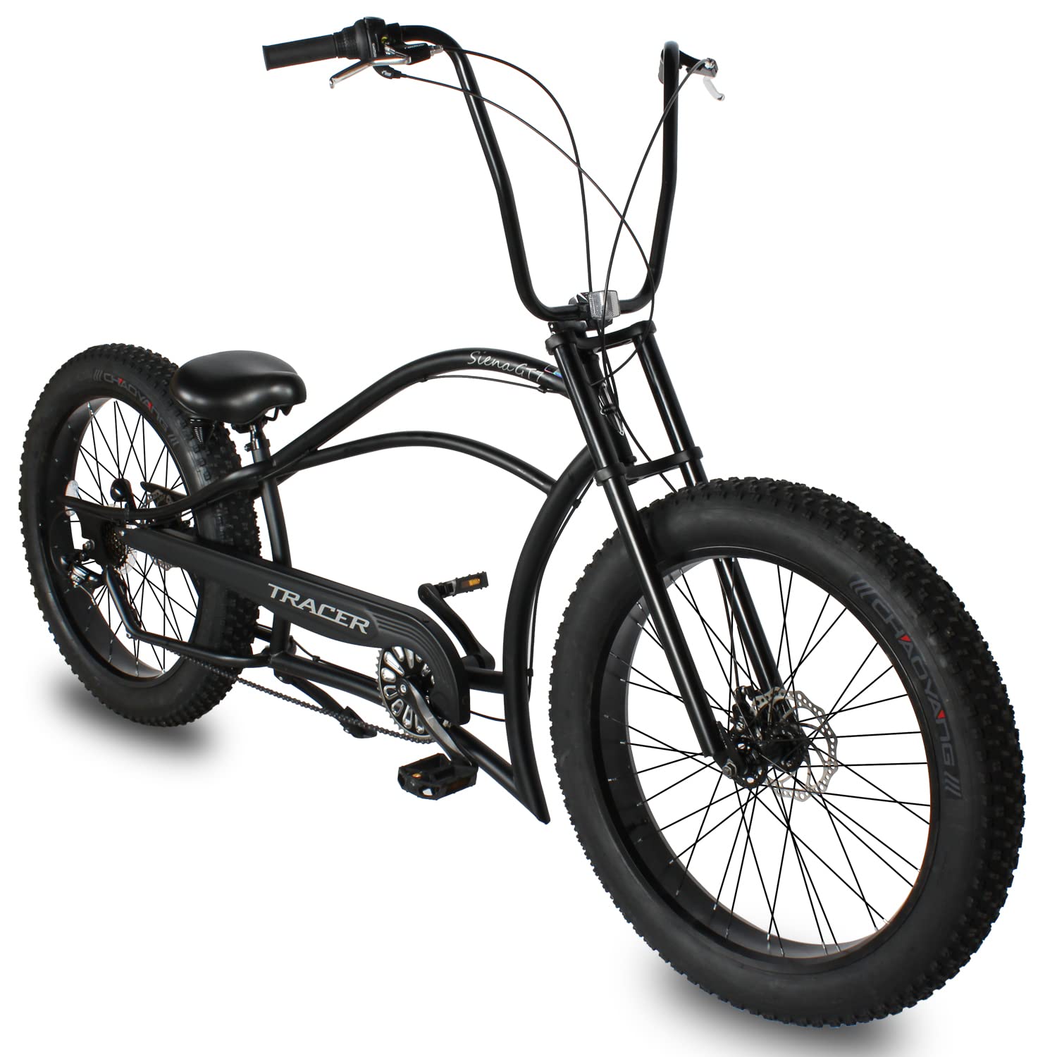 Stretch Beach Cruiser Bike 1/3/7-Speed Fat Tires