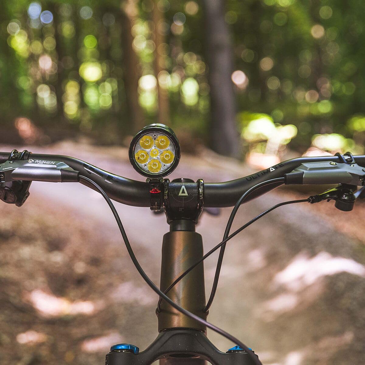 Bike Light 6000 Lumens USB-C Rechargeable IP67 Waterproof