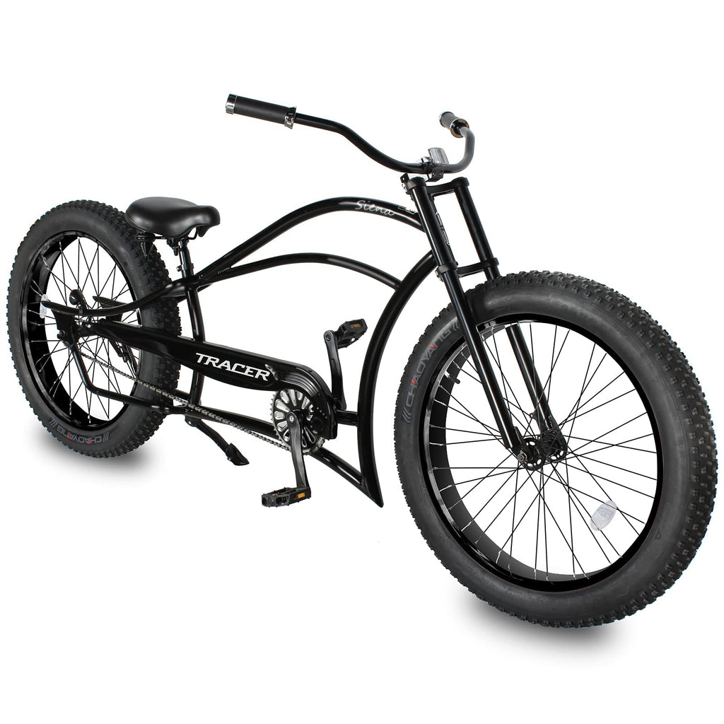 Stretch Beach Cruiser Bike 1/3/7-Speed Fat Tires