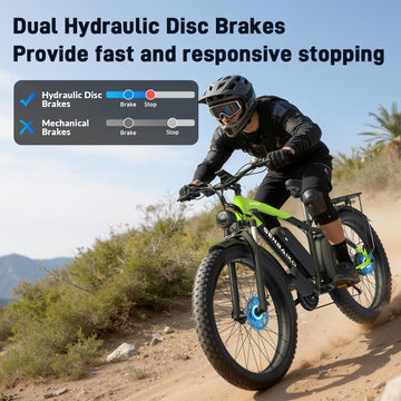 2500W Peak 26" Fat Tire Electric Bike