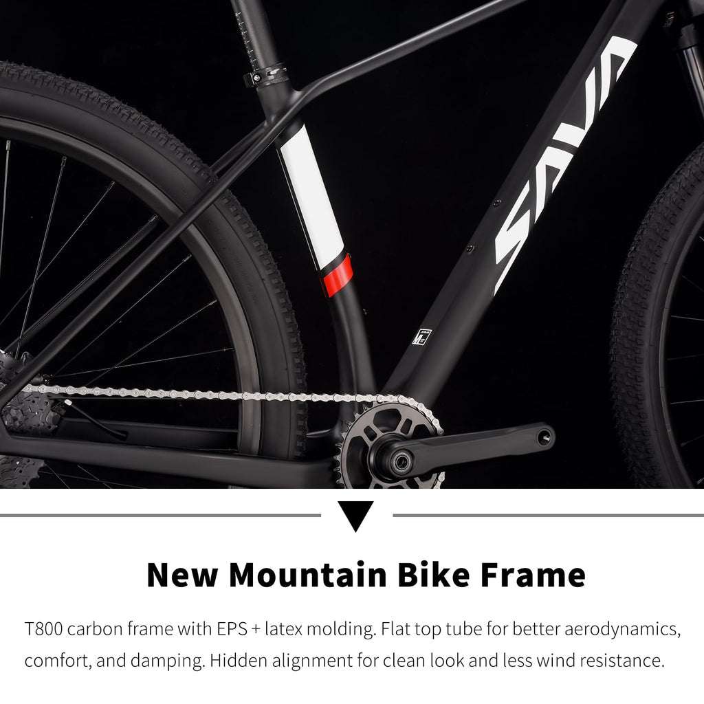 Carbon Fiber MTB Bike Shimano U6000 10-Speed Hydraulic Disc Brake
