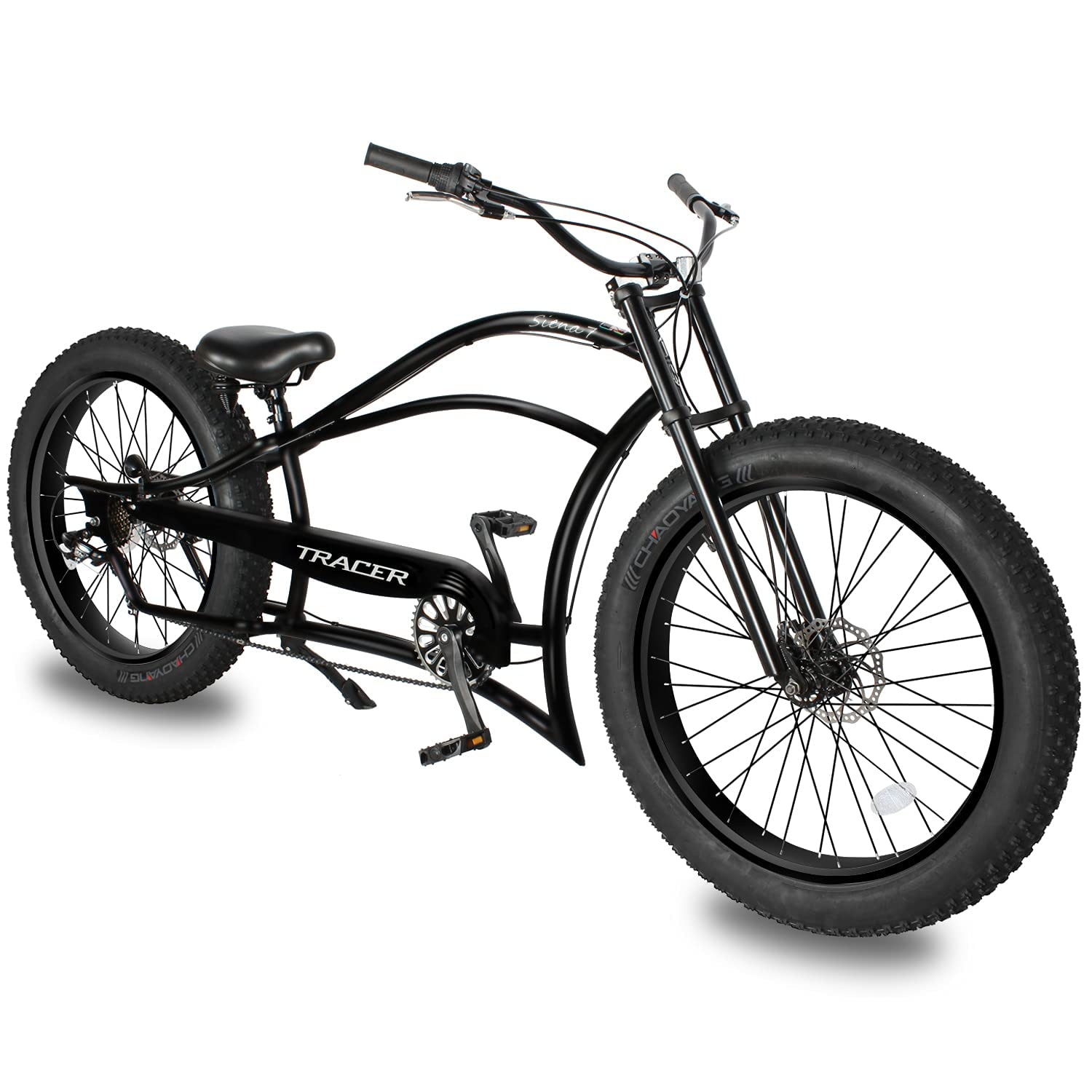 Stretch Beach Cruiser Bike 1/3/7-Speed Fat Tires