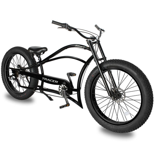 Stretch Beach Cruiser Bike 1/3/7-Speed Fat Tires