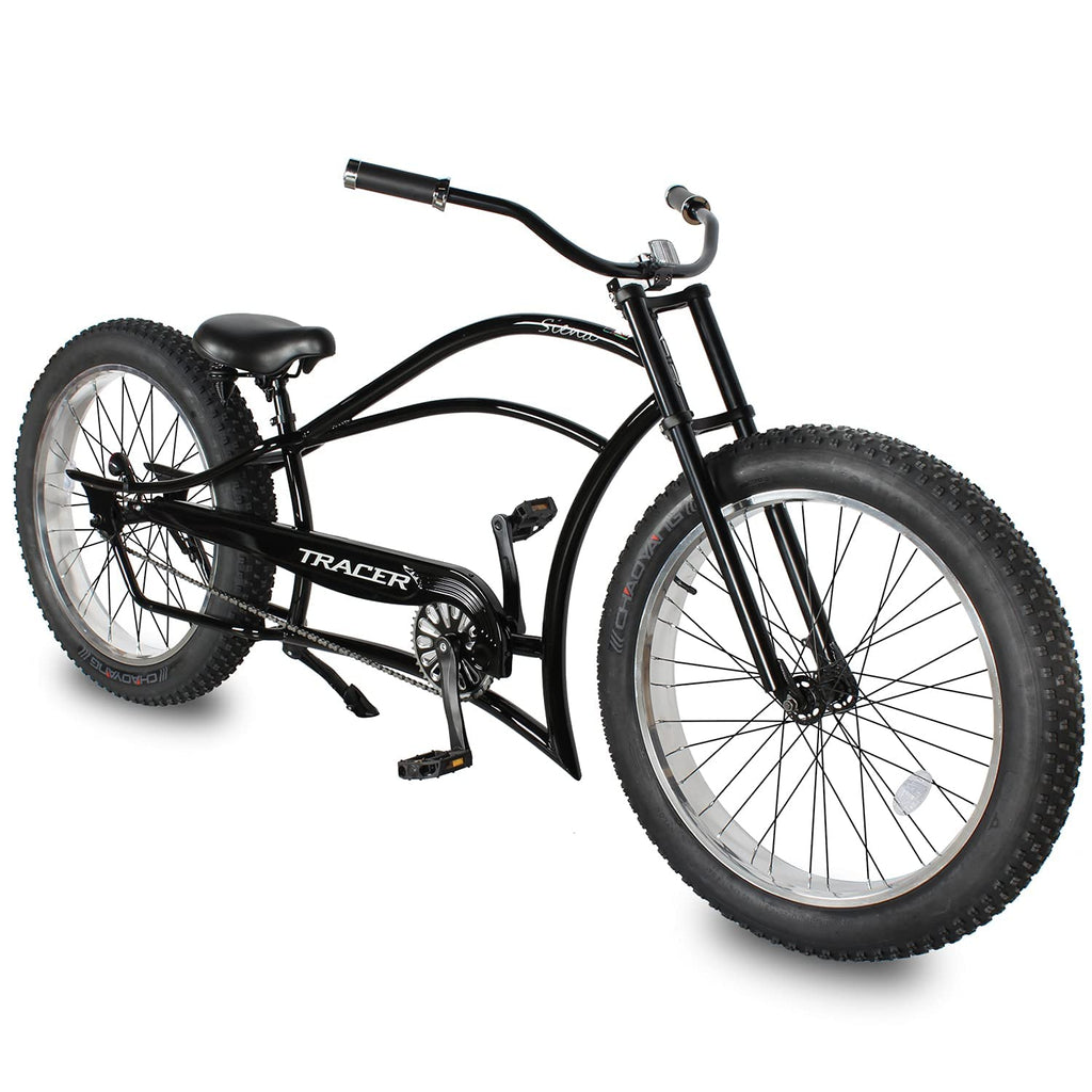 Stretch Beach Cruiser Bike 1/3/7-Speed Fat Tires