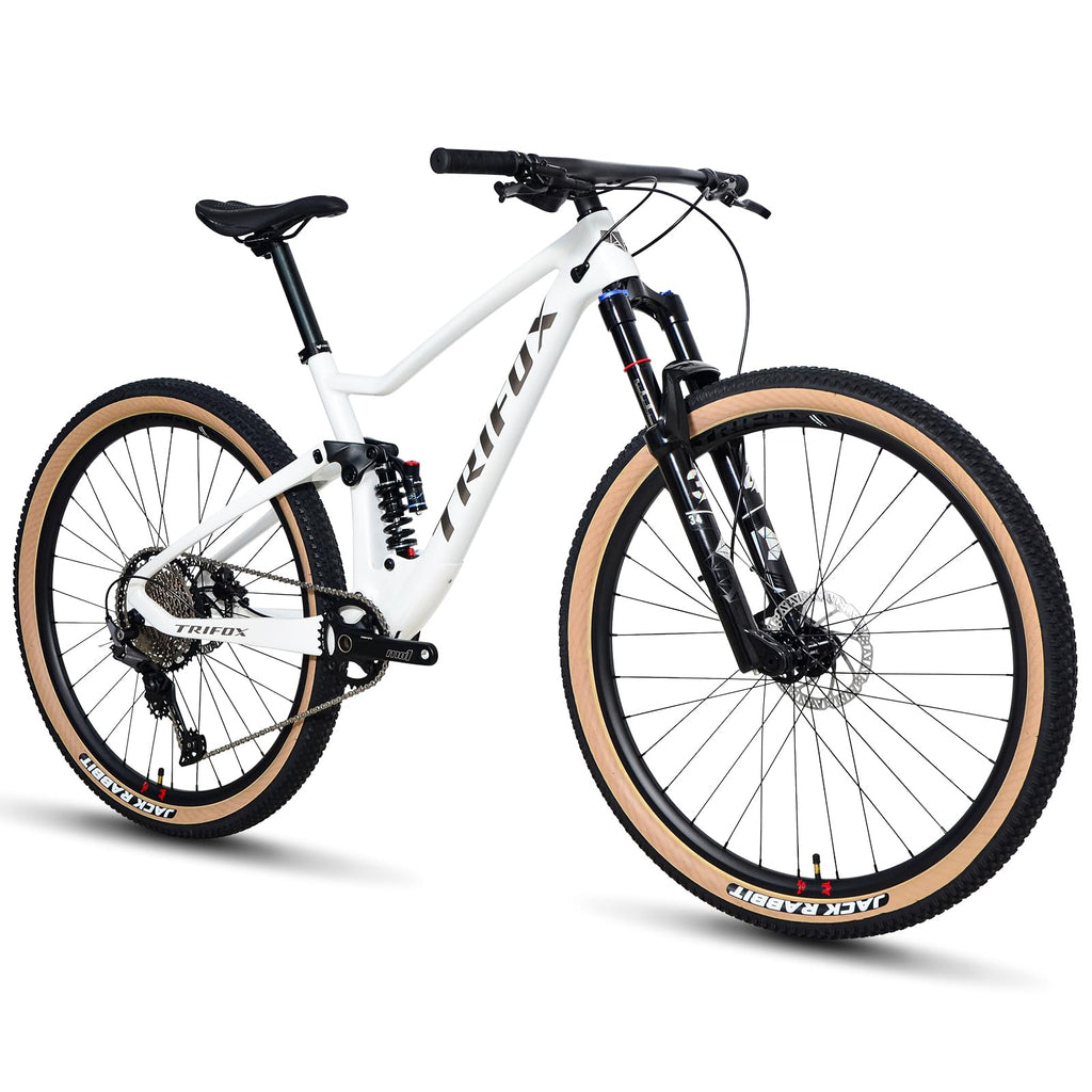 29er Carbon Full Suspension Mountain Bike, 12-Speed, 140mm Air Fork