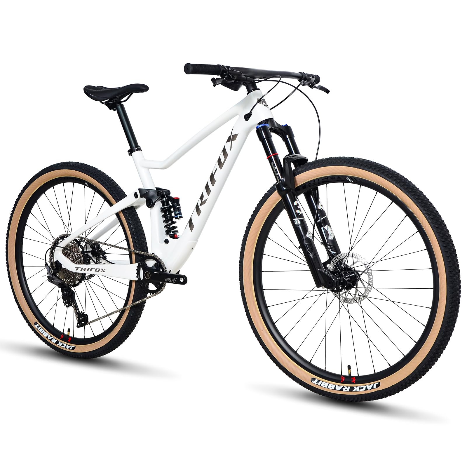 29er Carbon Full Suspension Mountain Bike, 12-Speed, 140mm Air Fork