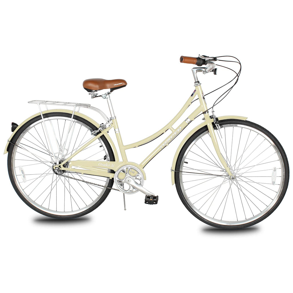 Hybrid City Bike Shimano Nexus 3/7-Speed Steel Frame
