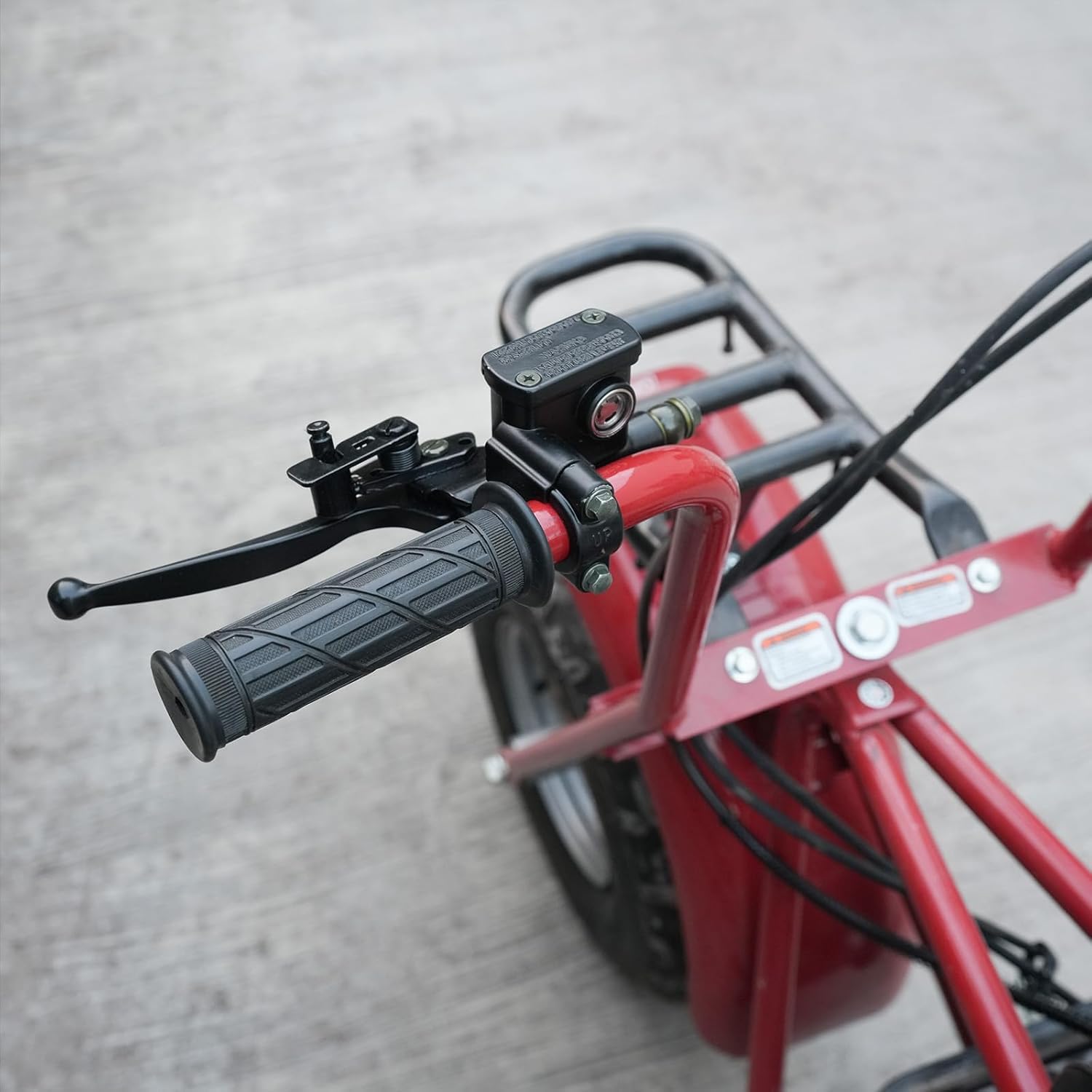 Mini Bike Drum to Disc Brake Conversion Kit with Caliper and Rotor