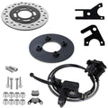 Mini Bike Drum to Disc Brake Conversion Kit with Caliper and Rotor