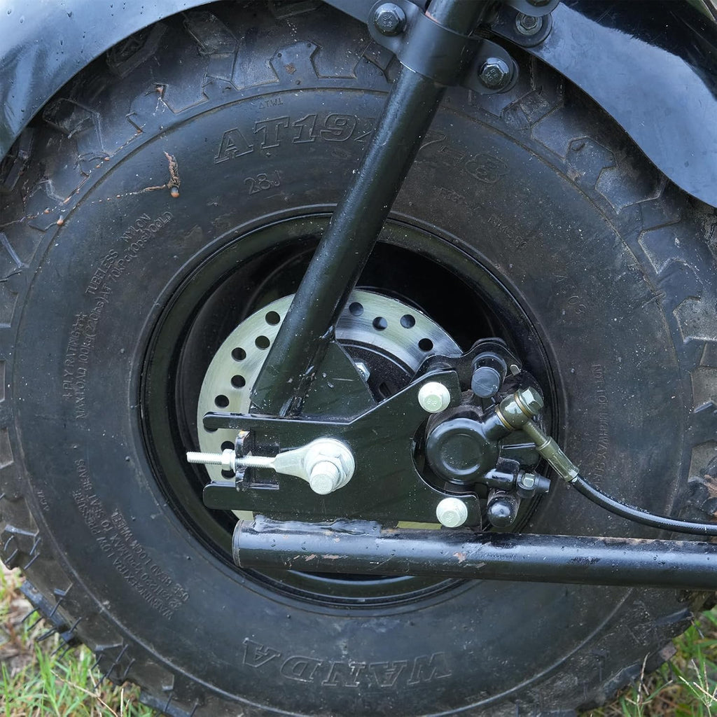 Mini Bike Drum to Disc Brake Conversion Kit with Caliper and Rotor