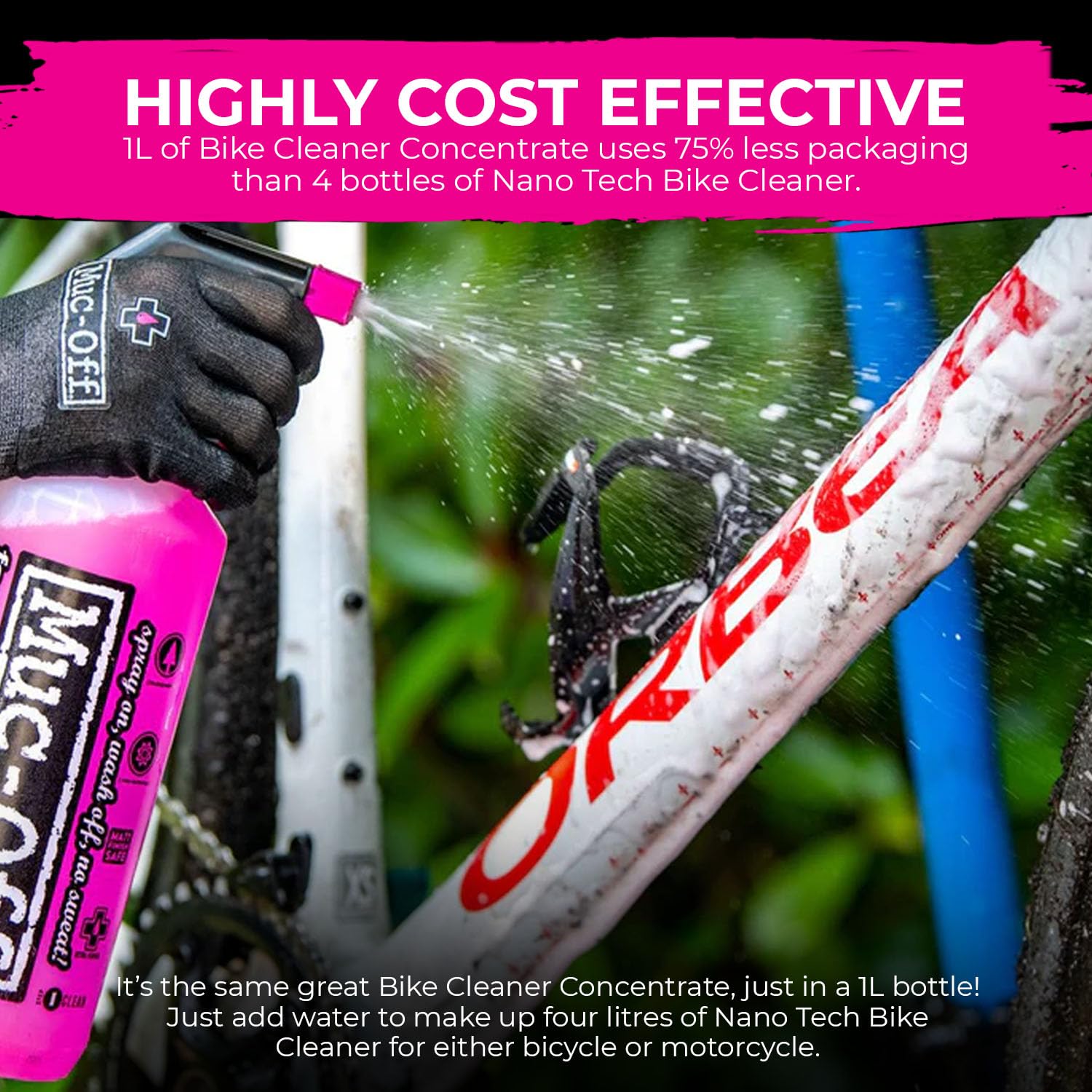 Nano Tech Bike Cleaner Biodegradable Formula Safe for Carbon Fiber