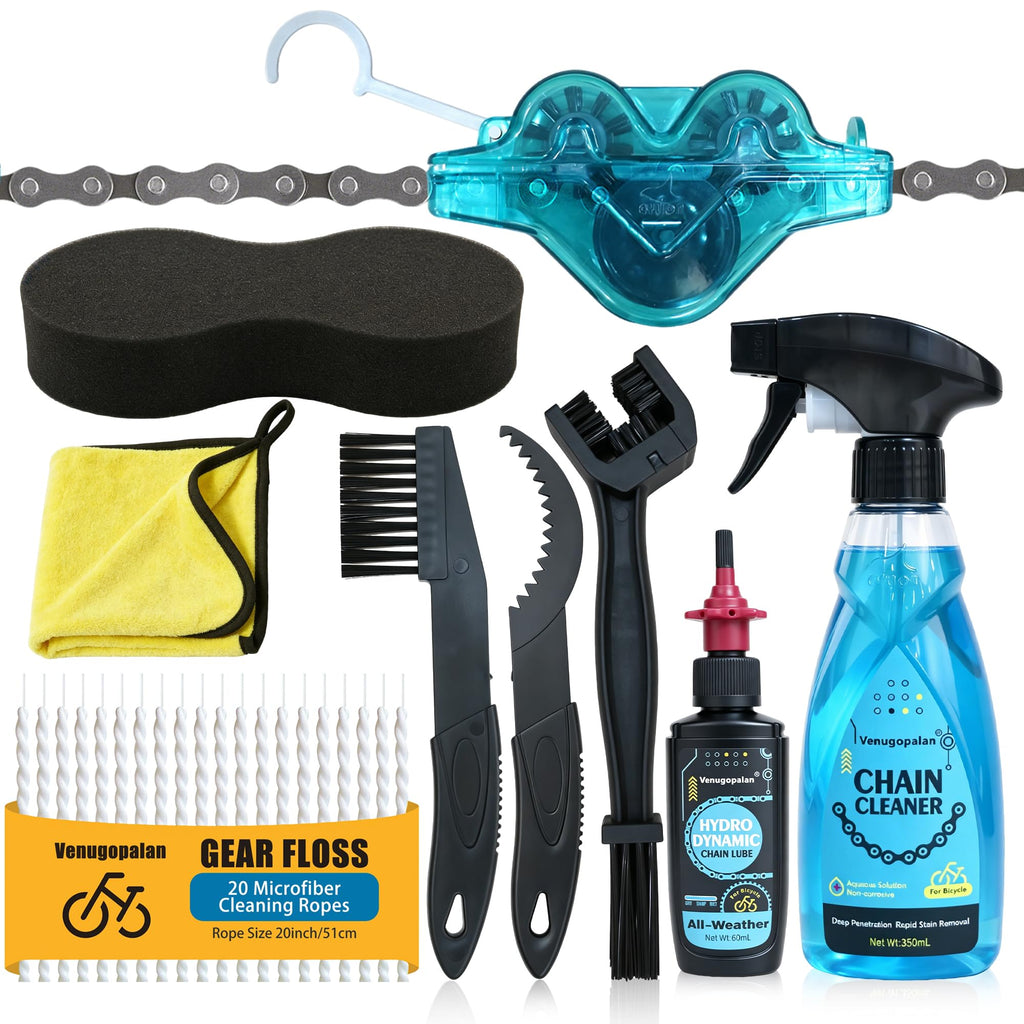 Bike Cleaning Kit Chain Cleaner Degreaser Chain Lube Tools