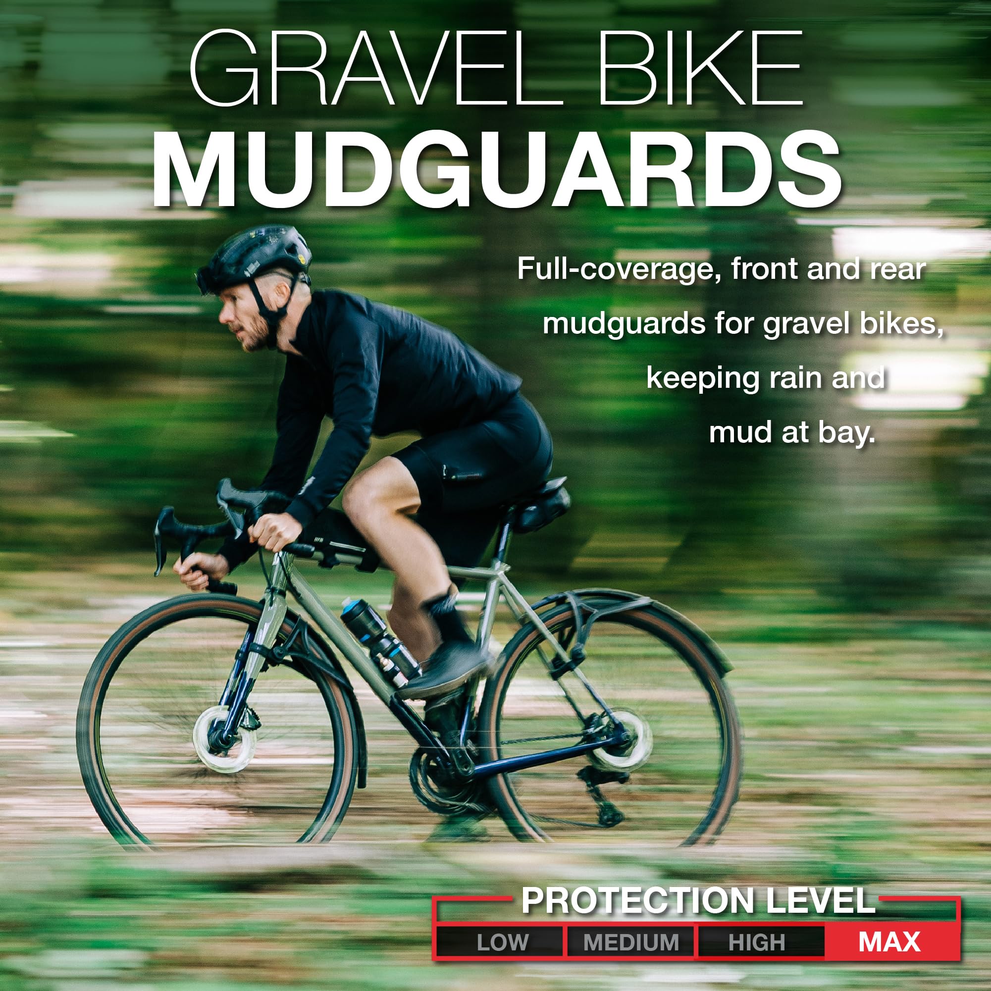 ZEFAL Shield G50 Gravel Bike Mudguard Set