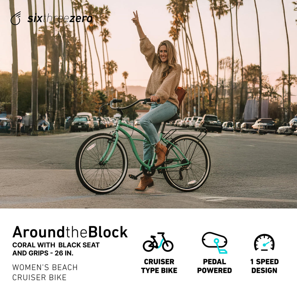 sixthreezero Around The Block Women's Beach Cruiser Bike