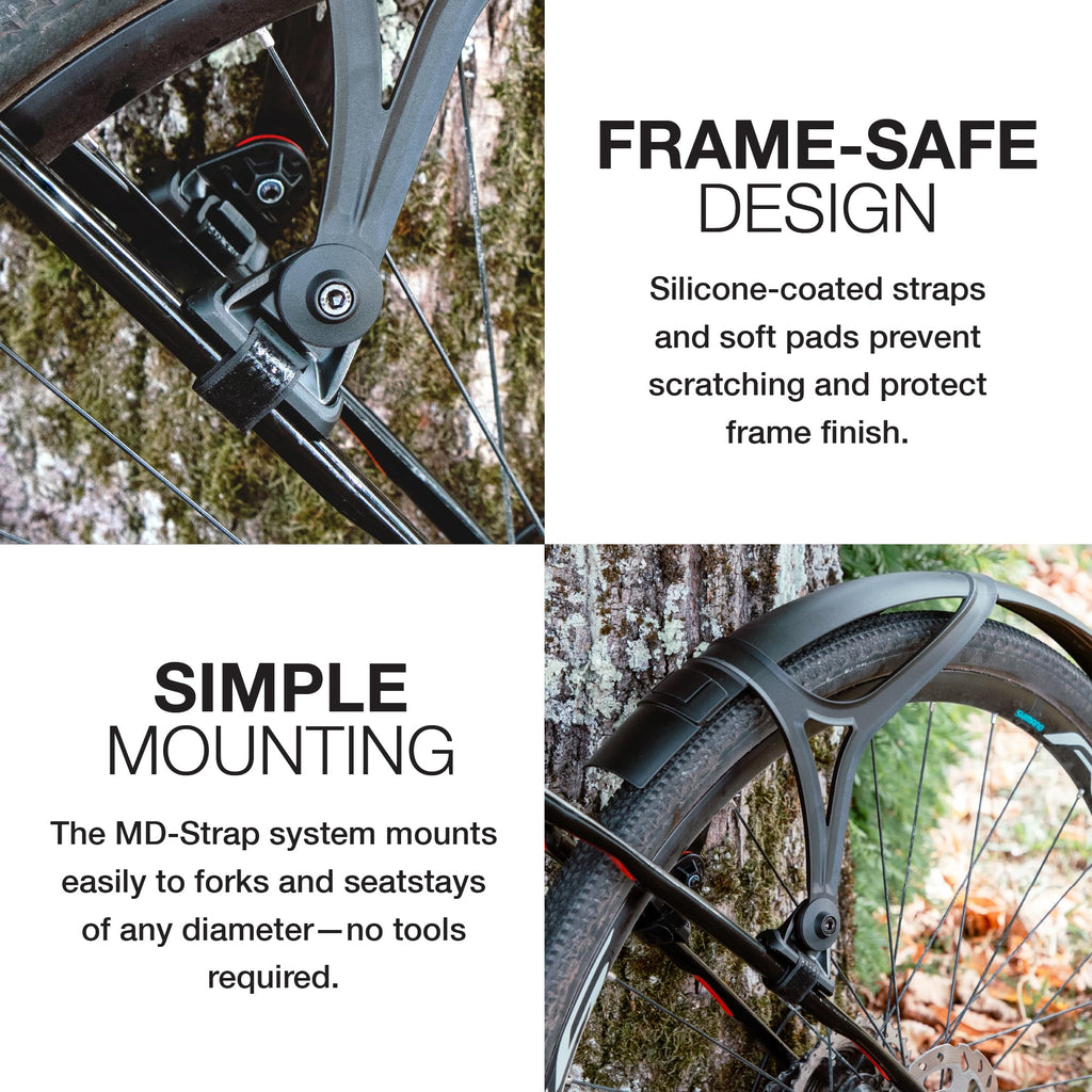 ZEFAL Shield G50 Gravel Bike Mudguard Set