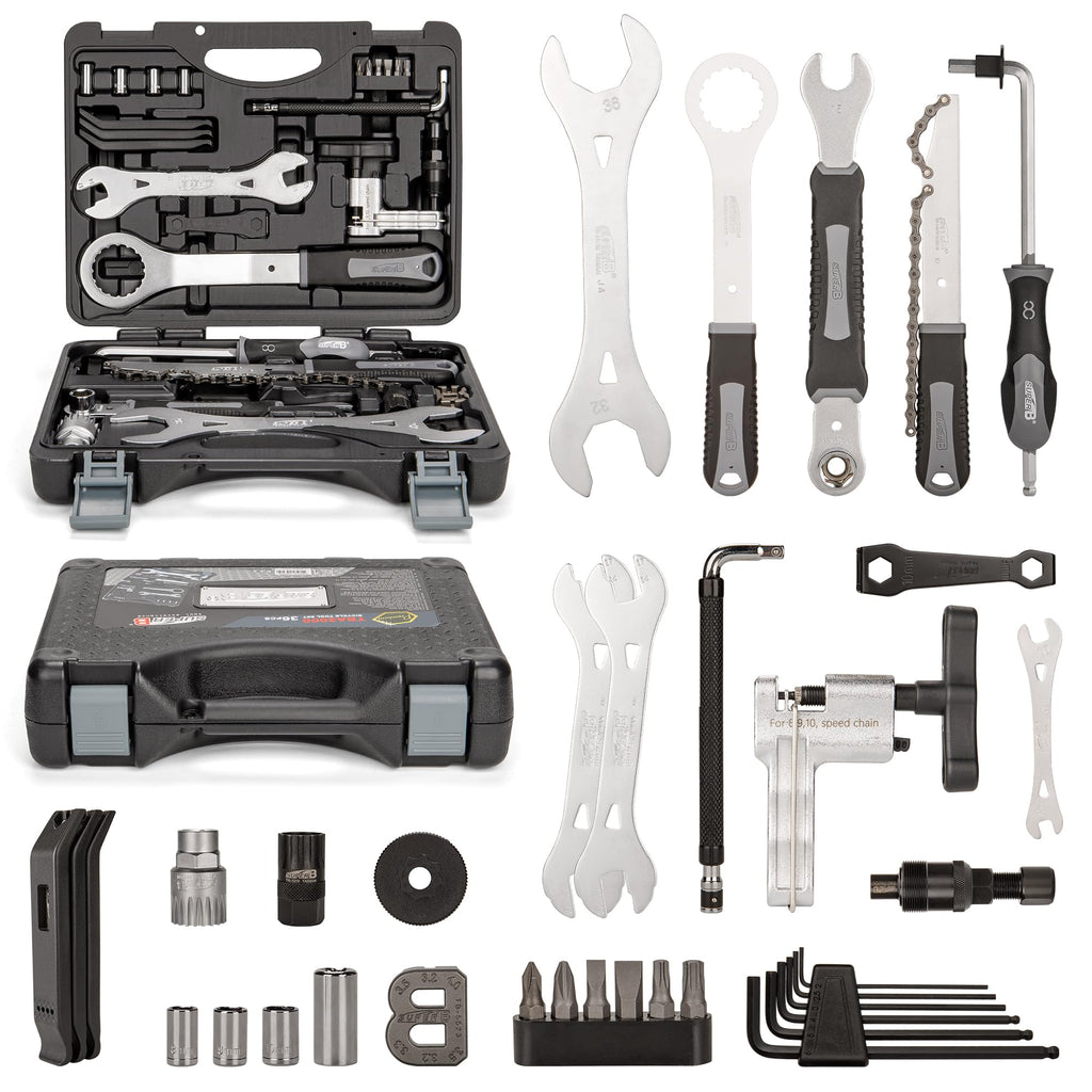 Bicycle Tool Set Bike Repair Kit with Carry Case