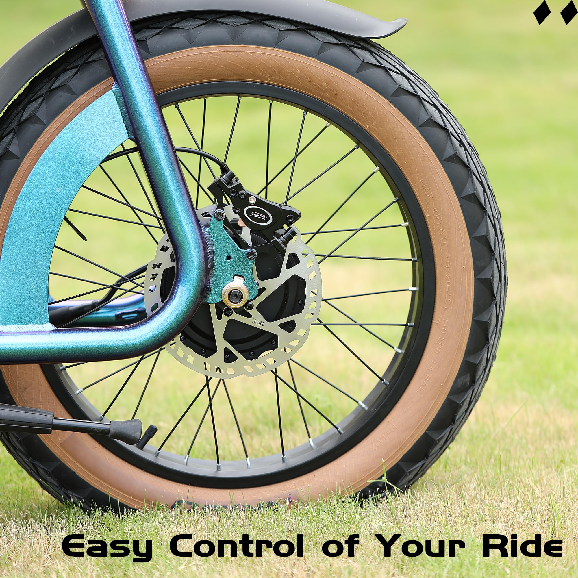 E-Bike Hydraulic Disc Brake Set Pre-Bled Mineral Oil Front & Rear
