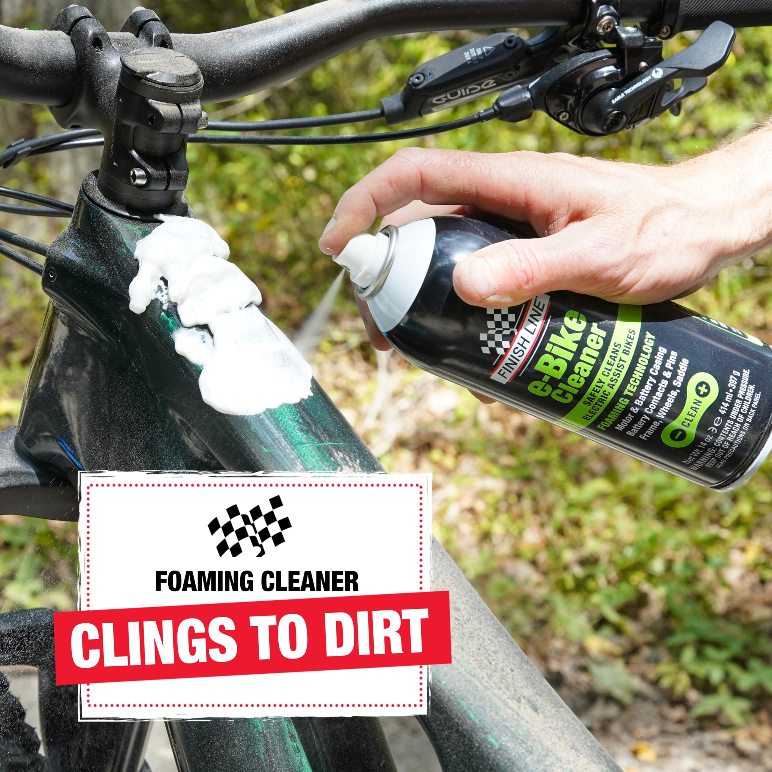 E-Bike Cleaning and Lubricant Kit with Cleaner Degreaser and Lubricant