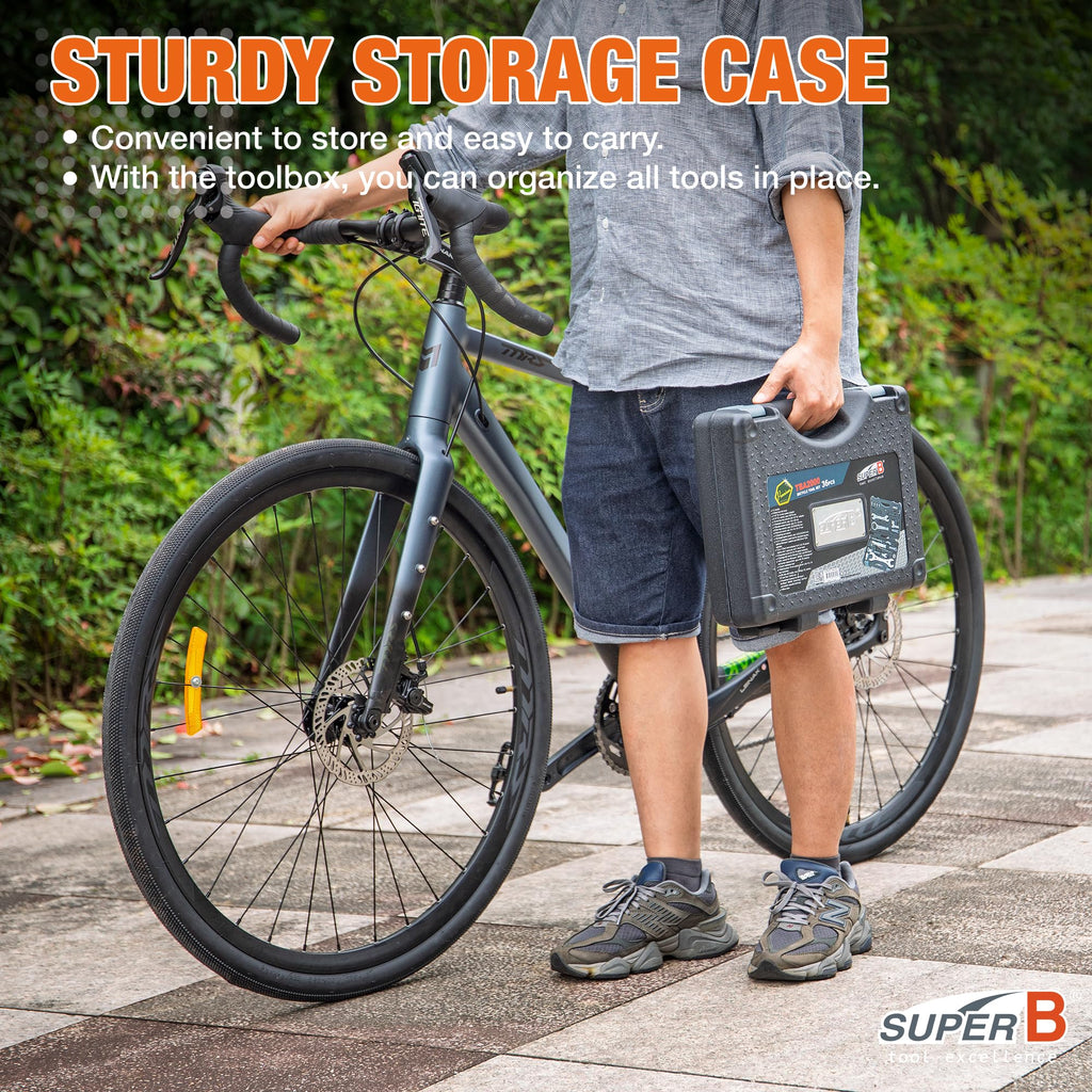 Bicycle Tool Set Bike Repair Kit with Carry Case